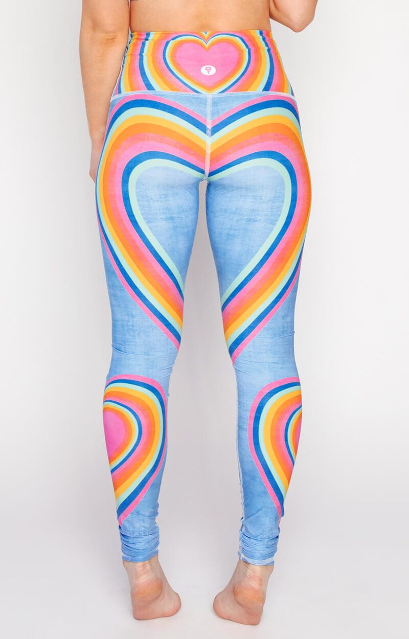 YD Legging - Rainbow Love image number 2