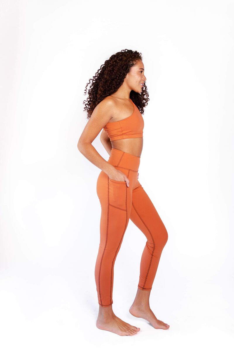 Nonstop Legging - Burnt Orange image number 2