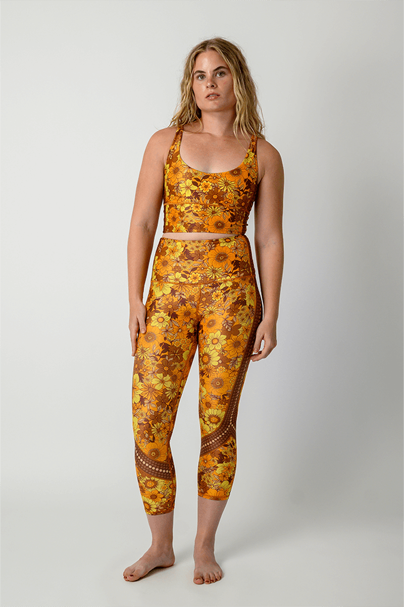 Capri Legging - Flower Power image number 4