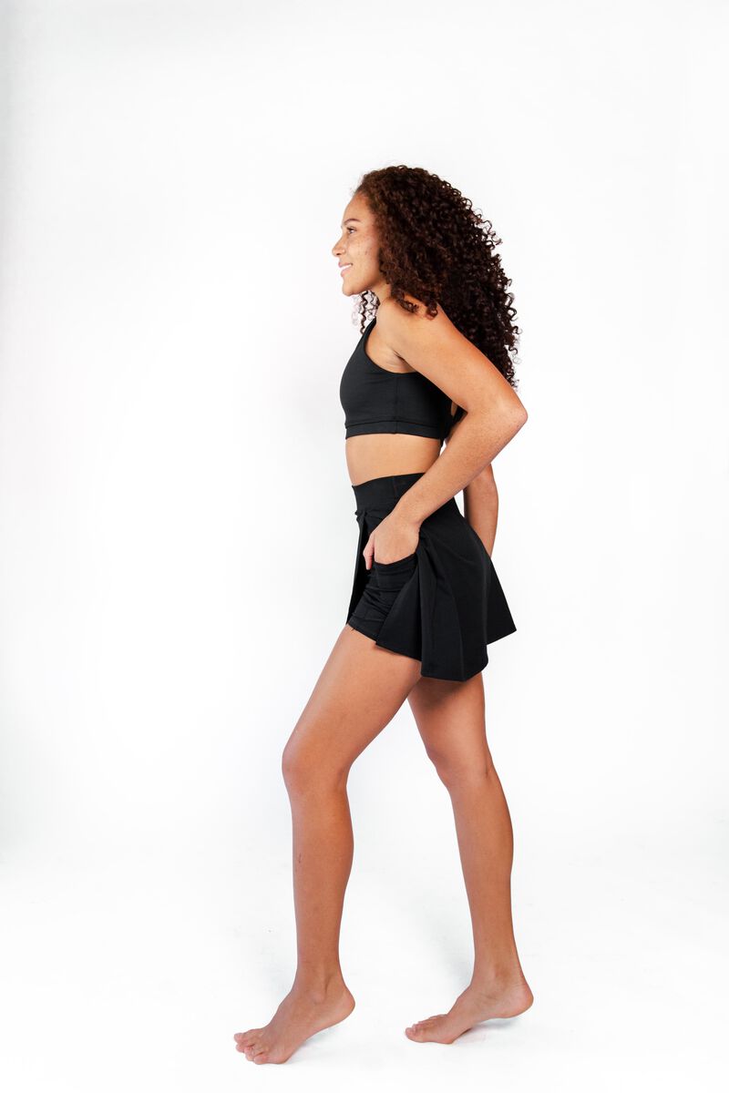 Court Skort - Jet Black image number 2