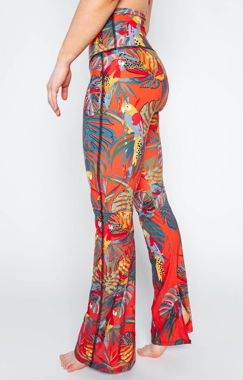 Split 'N Flare Pant - Tropical Paradise image number 1