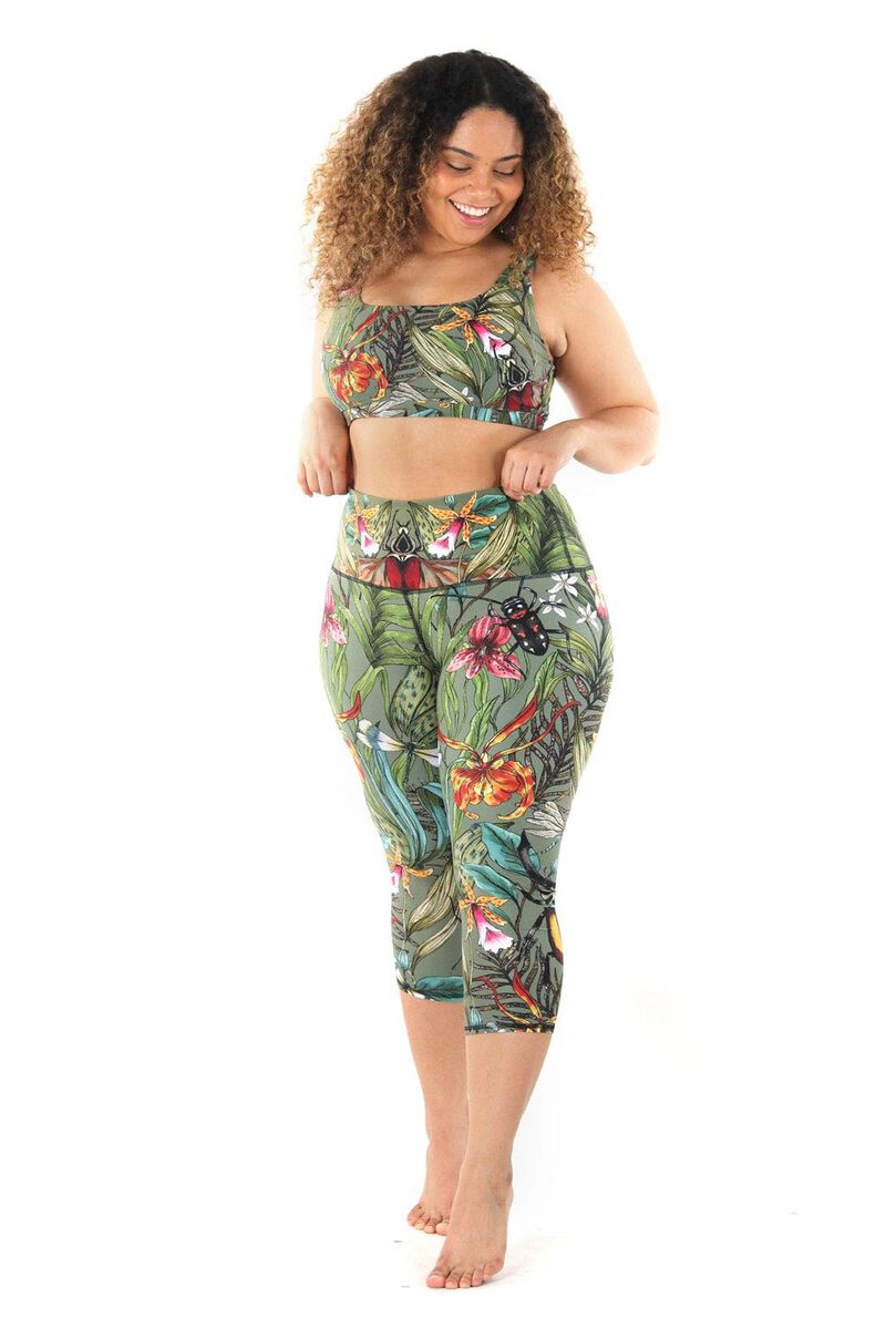 Capri Legging - Green Thumb image number 7