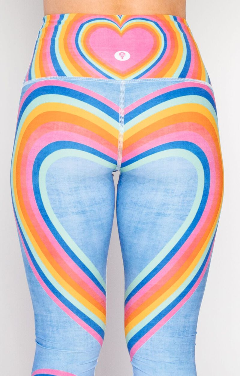 YD Legging - Rainbow Love image number 4