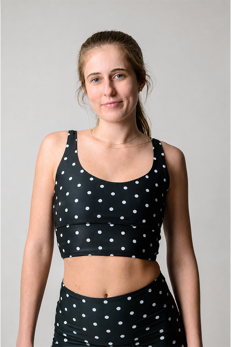 Limitless Sports Bra - Polka Dot image number 0