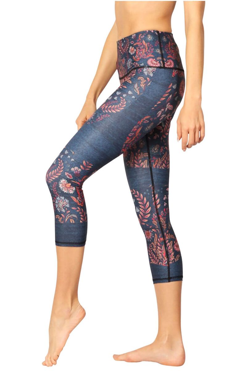 Capri Legging - Festival Denim image number 3