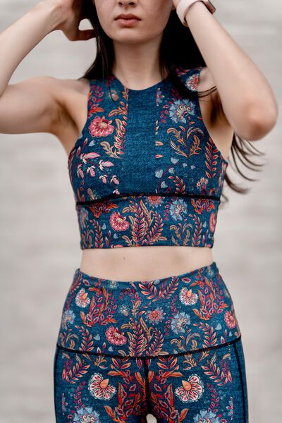 Free Range Sports Bra - Festival Denim