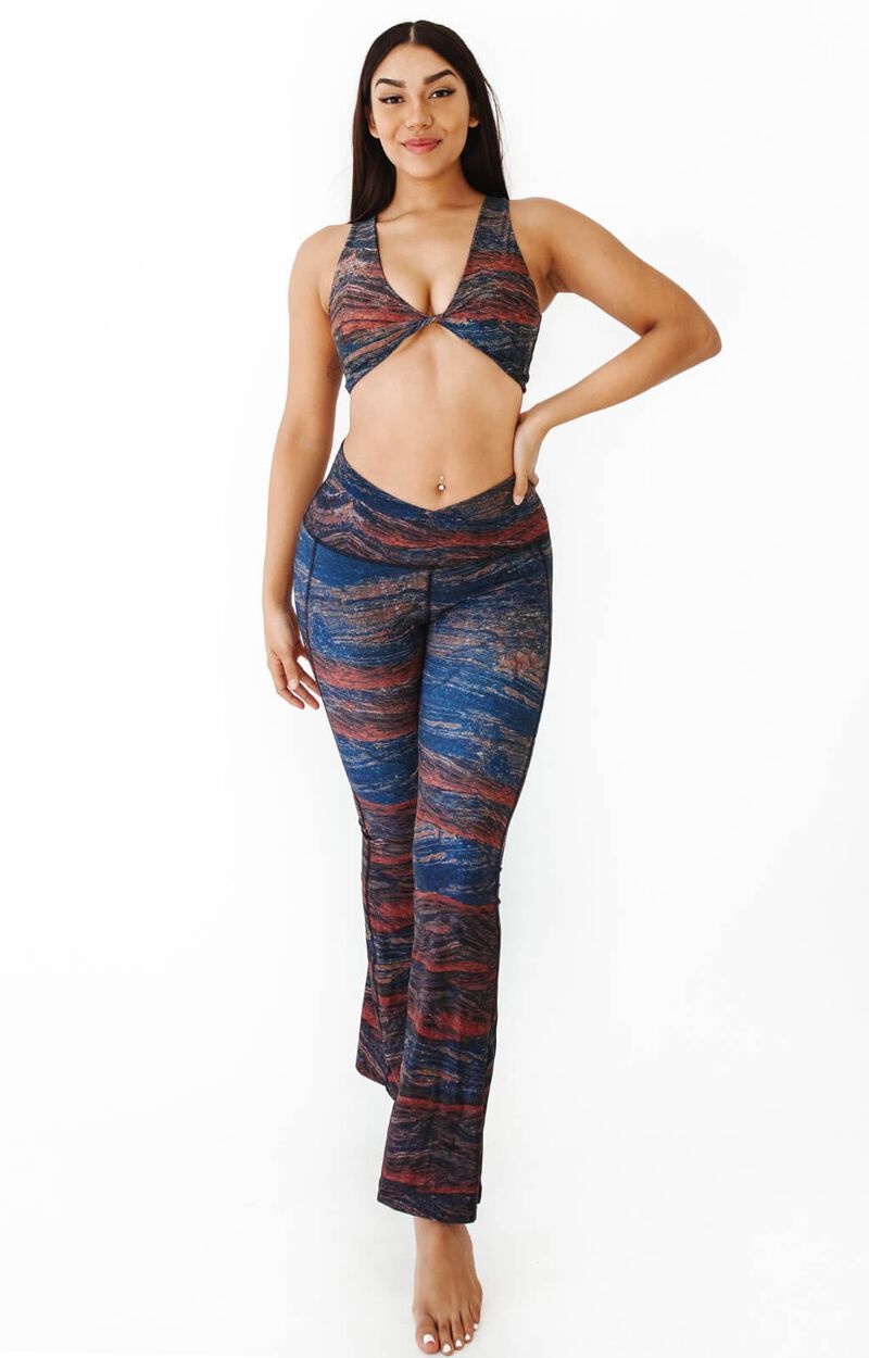 Split 'N Flare Pant - Pedra image number 2