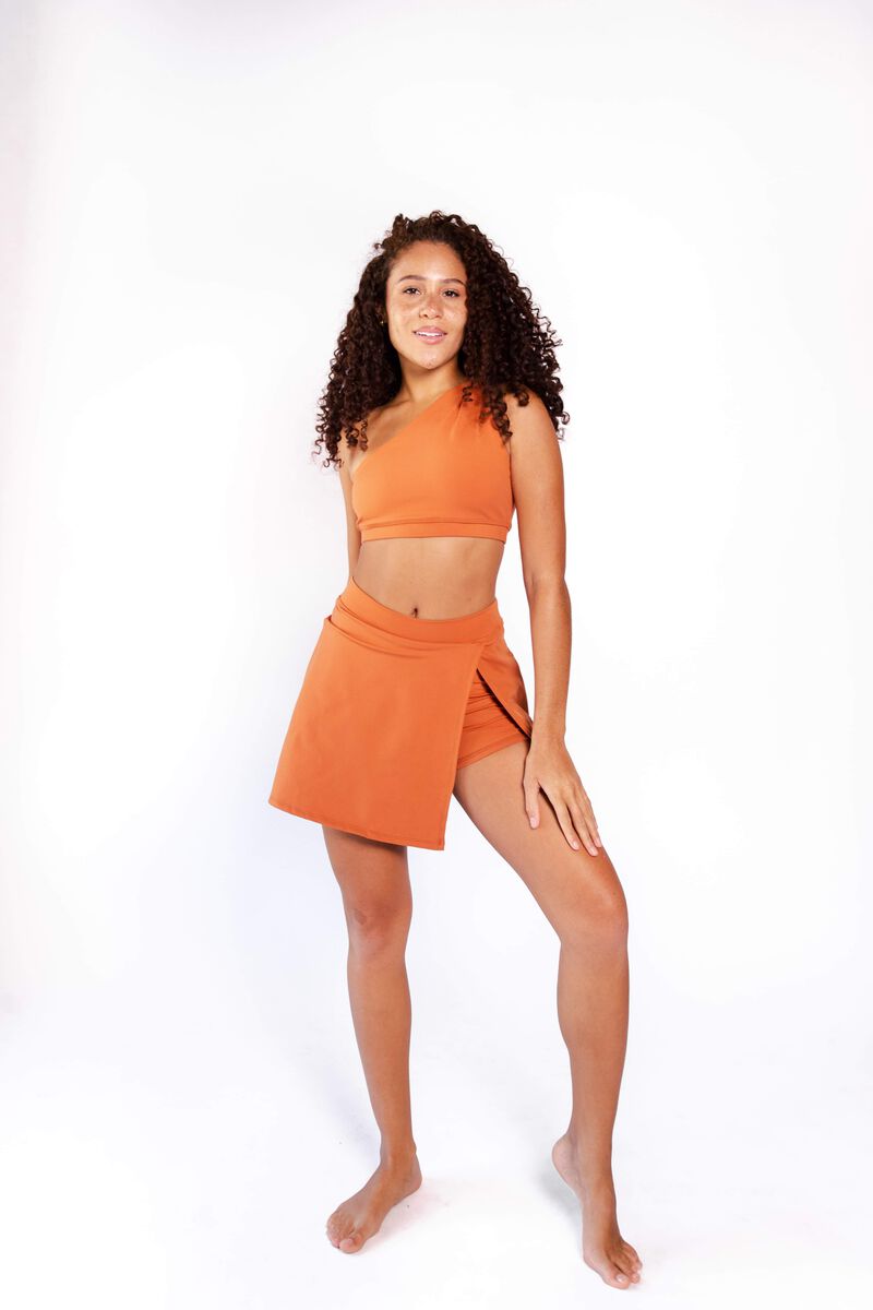 Court Skort - Burnt Orange image number 3