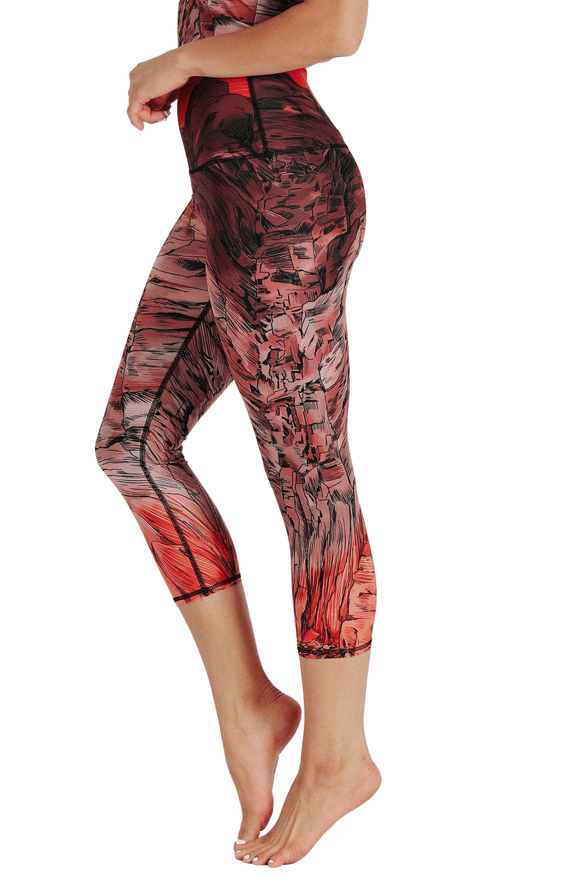 Capri Legging - Red Rocks image number 2