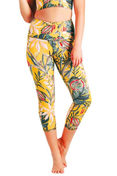 Capri Legging - Curry Up