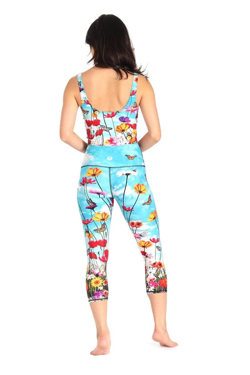 Capri Legging - Flower Bomb image number 2