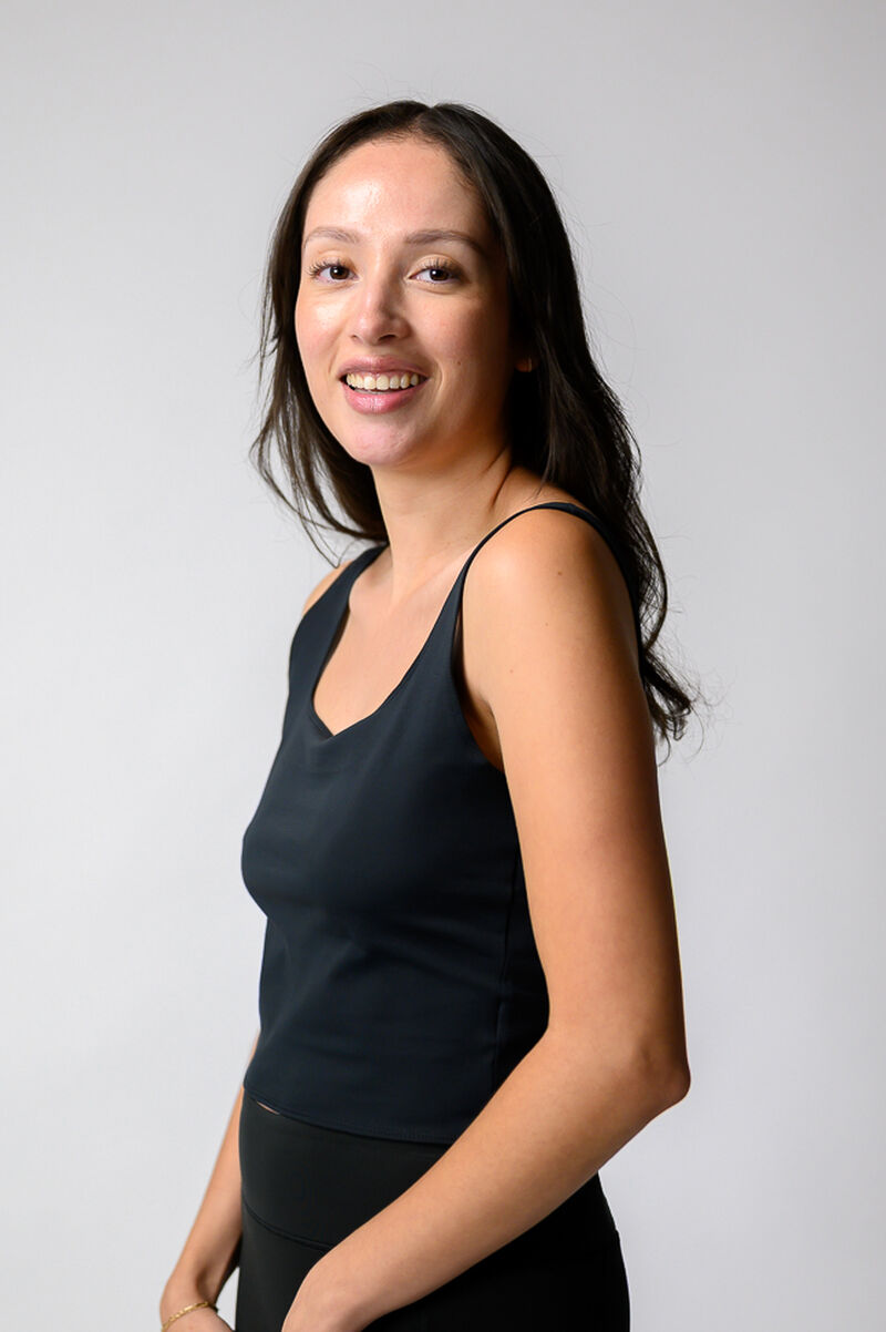 Om Tank- Jet Black image number 1