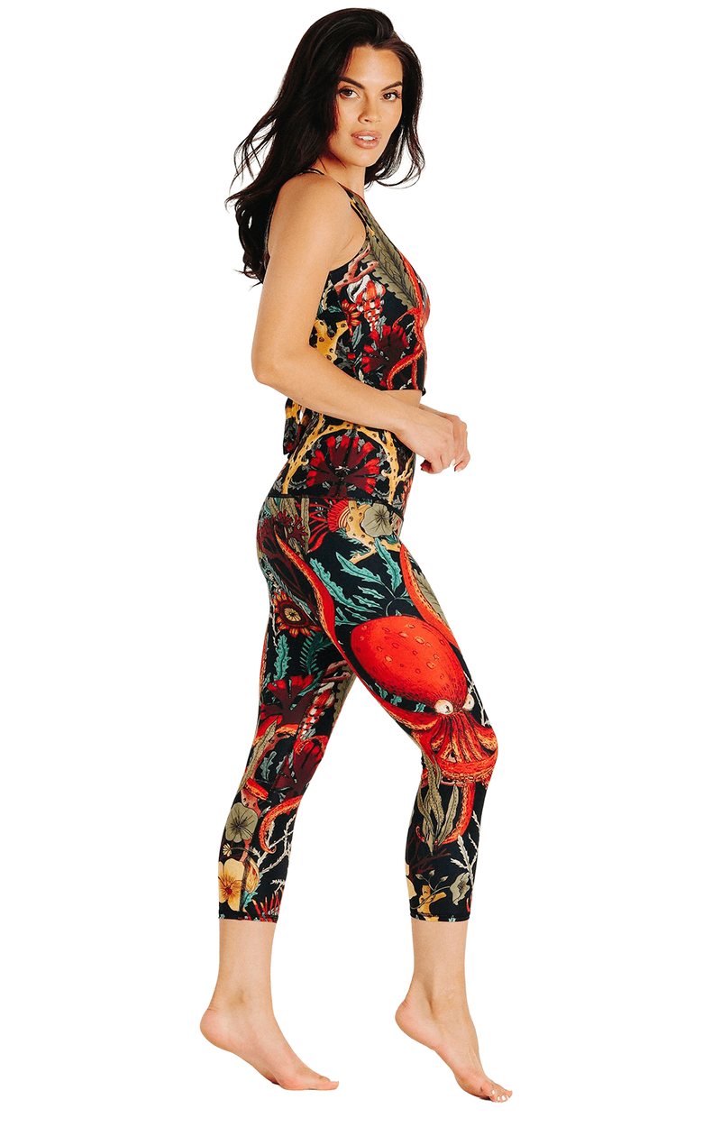 Capri Legging - Coral My Name image number 3