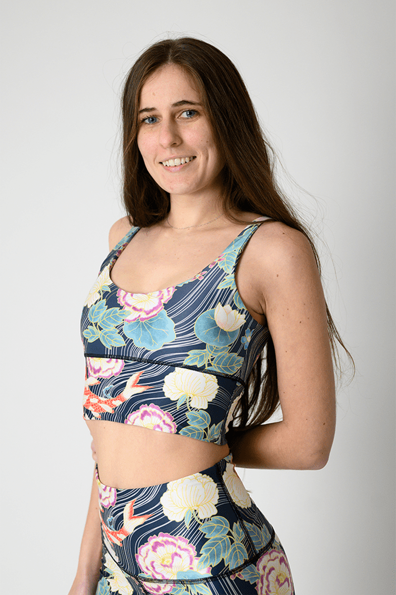 Limitless Sports Bra - Clever Koi image number 0
