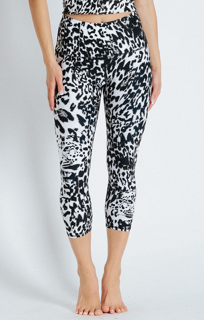 Capri Legging - Ghost Leopard image number 1