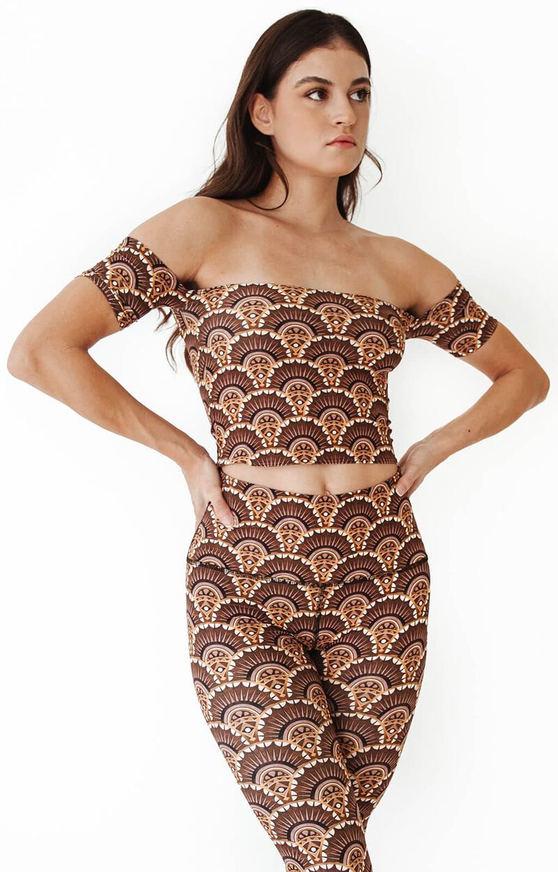 Off-Shoulder Bandeau - Art Deco image number 0