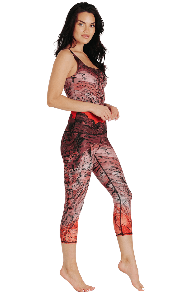 Capri Legging - Red Rocks image number 3
