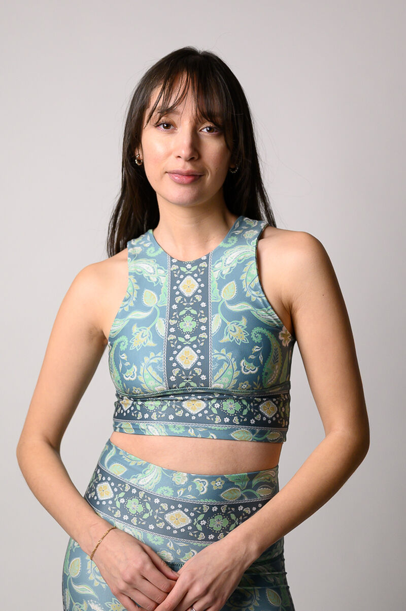 Free Range Sports Bra - Mint To Be image number 0