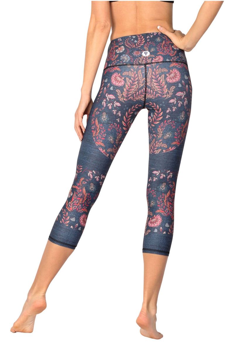 Capri Legging - Festival Denim image number 1