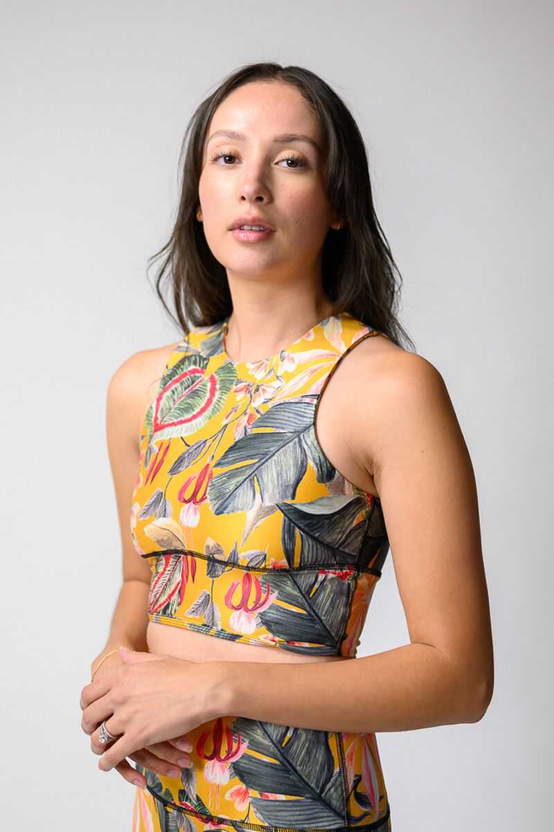 Free Range Sports Bra - Curry Up image number 4