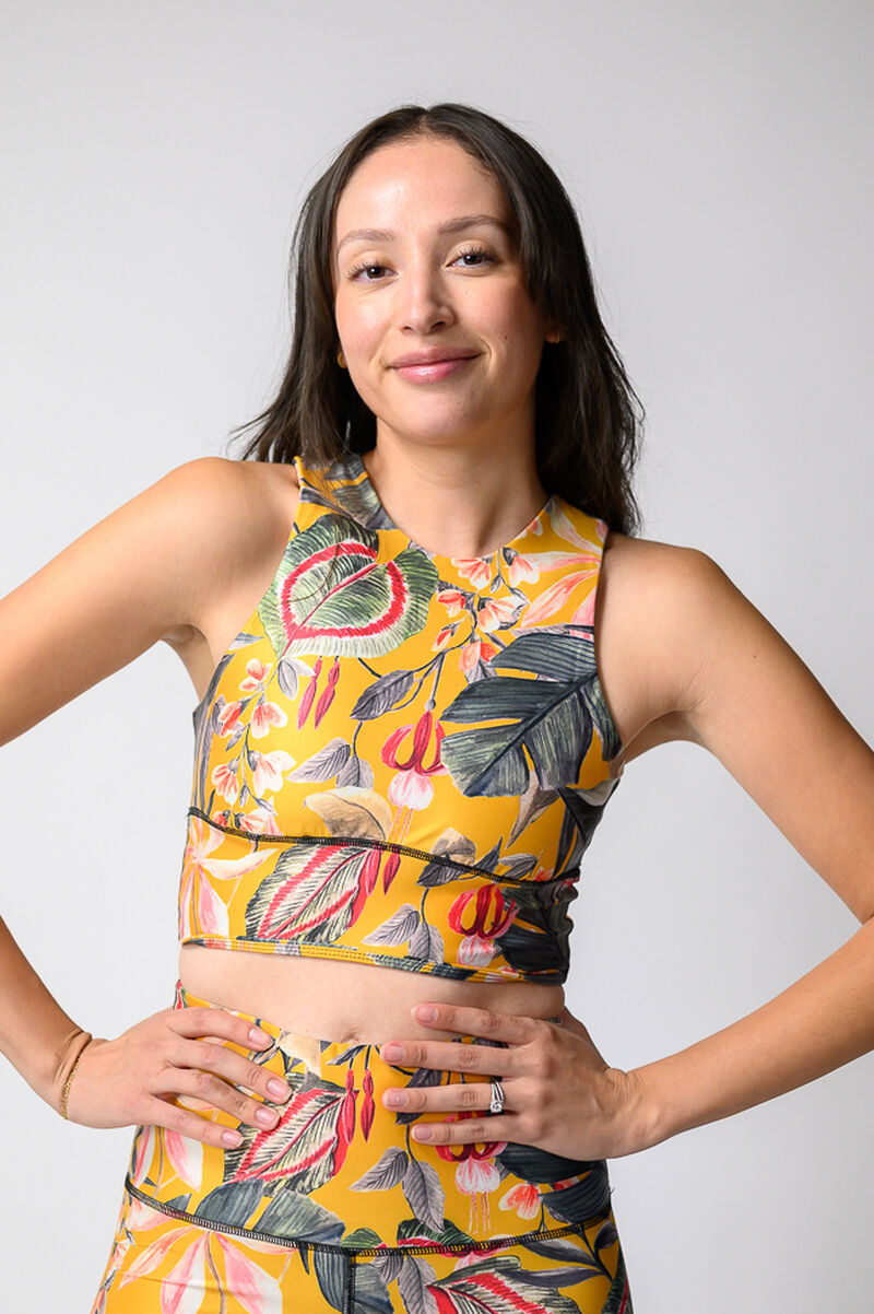 Free Range Sports Bra - Curry Up image number 3