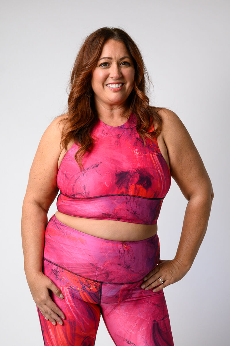 Free Range Sports Bra - Root Chakra Laka image number 1