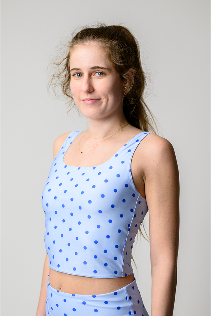 Om Tank - Polka Dot in Dreamcloud image number 1