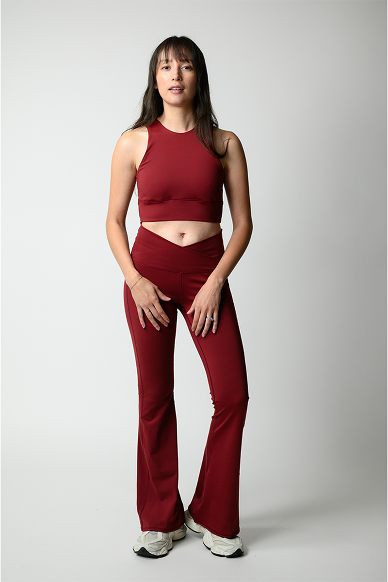 Free Range Sports Bra - Crushed Cherry image number 3