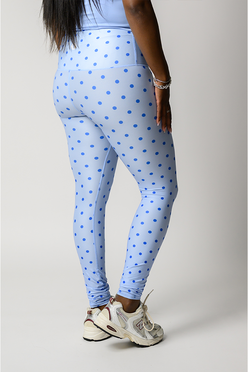 YD Legging - Polka Dot in Dreamcloud image number 2