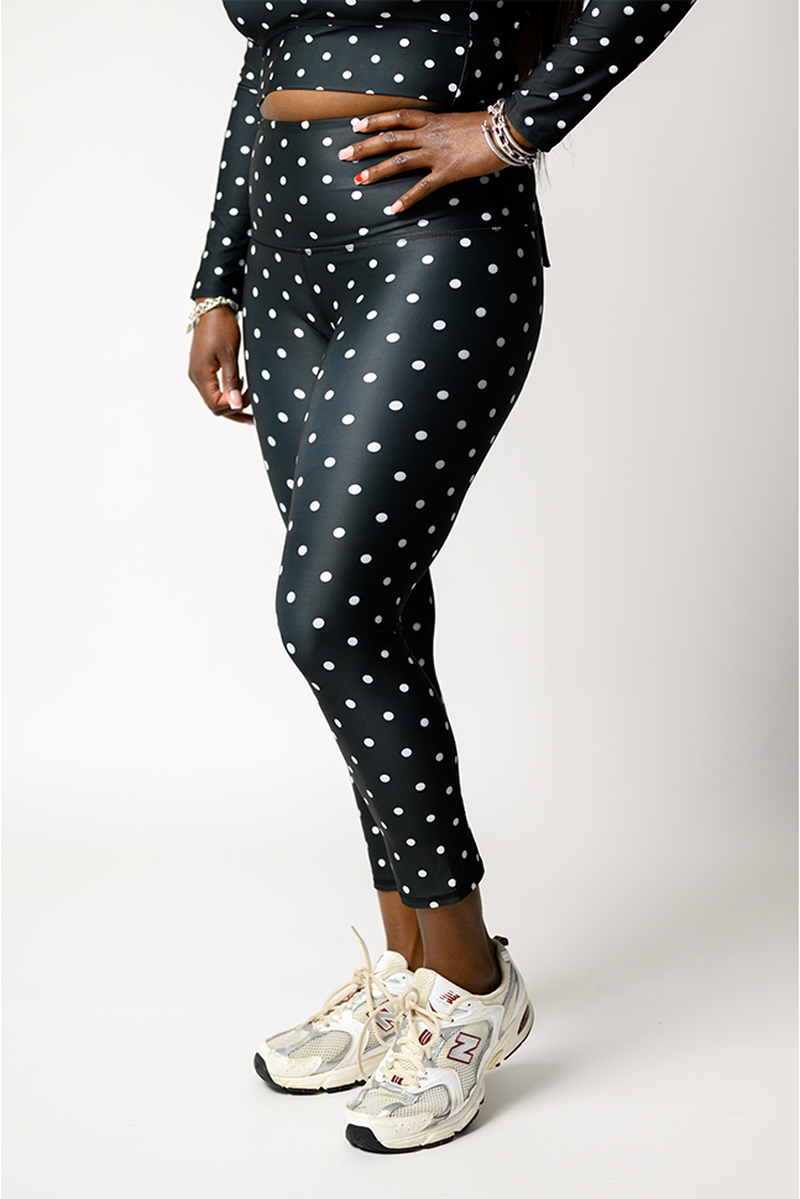 Capri Legging - Polka Dot image number 1
