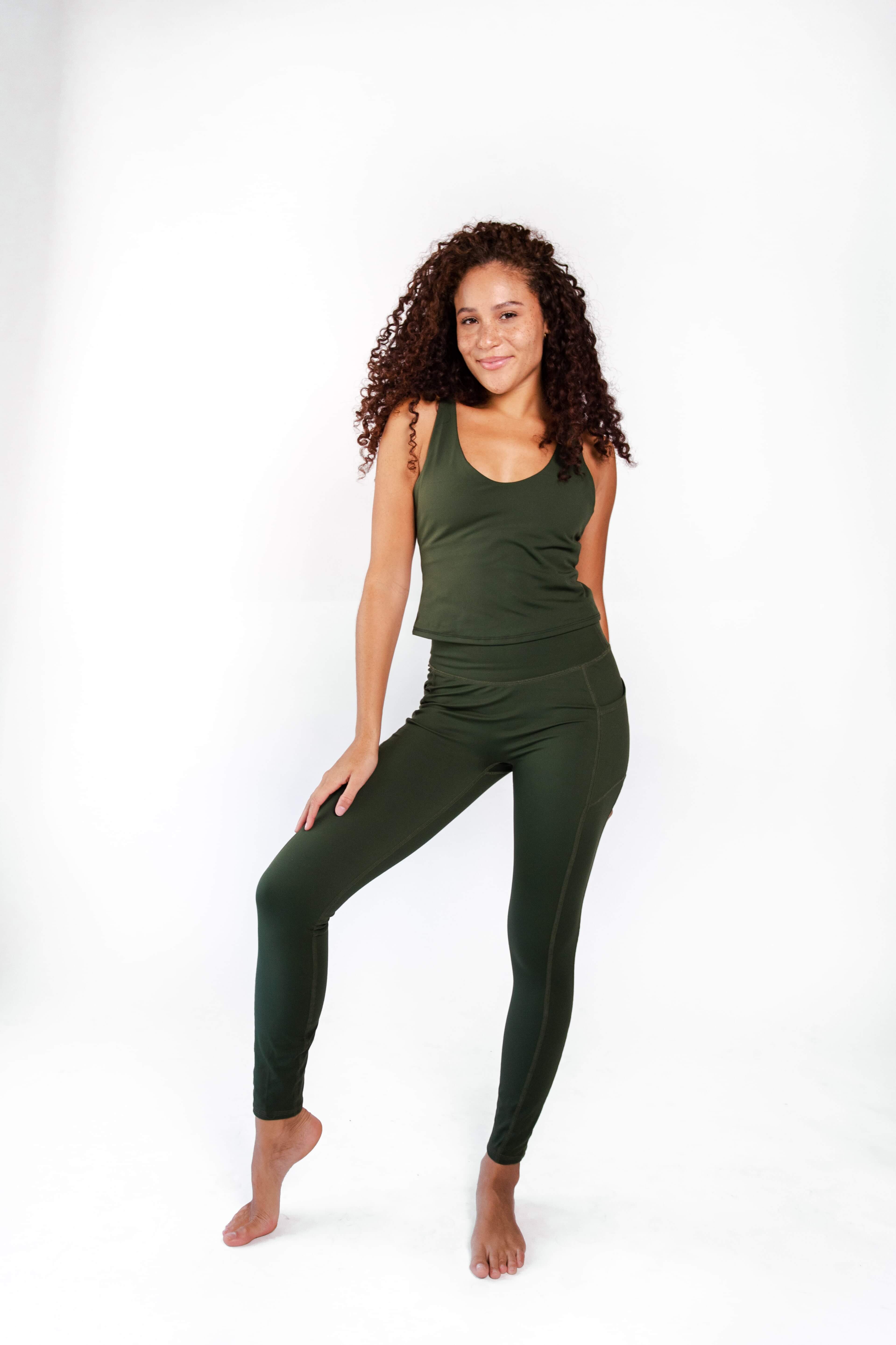 Nonstop Legging - Forest Green image number 0.0