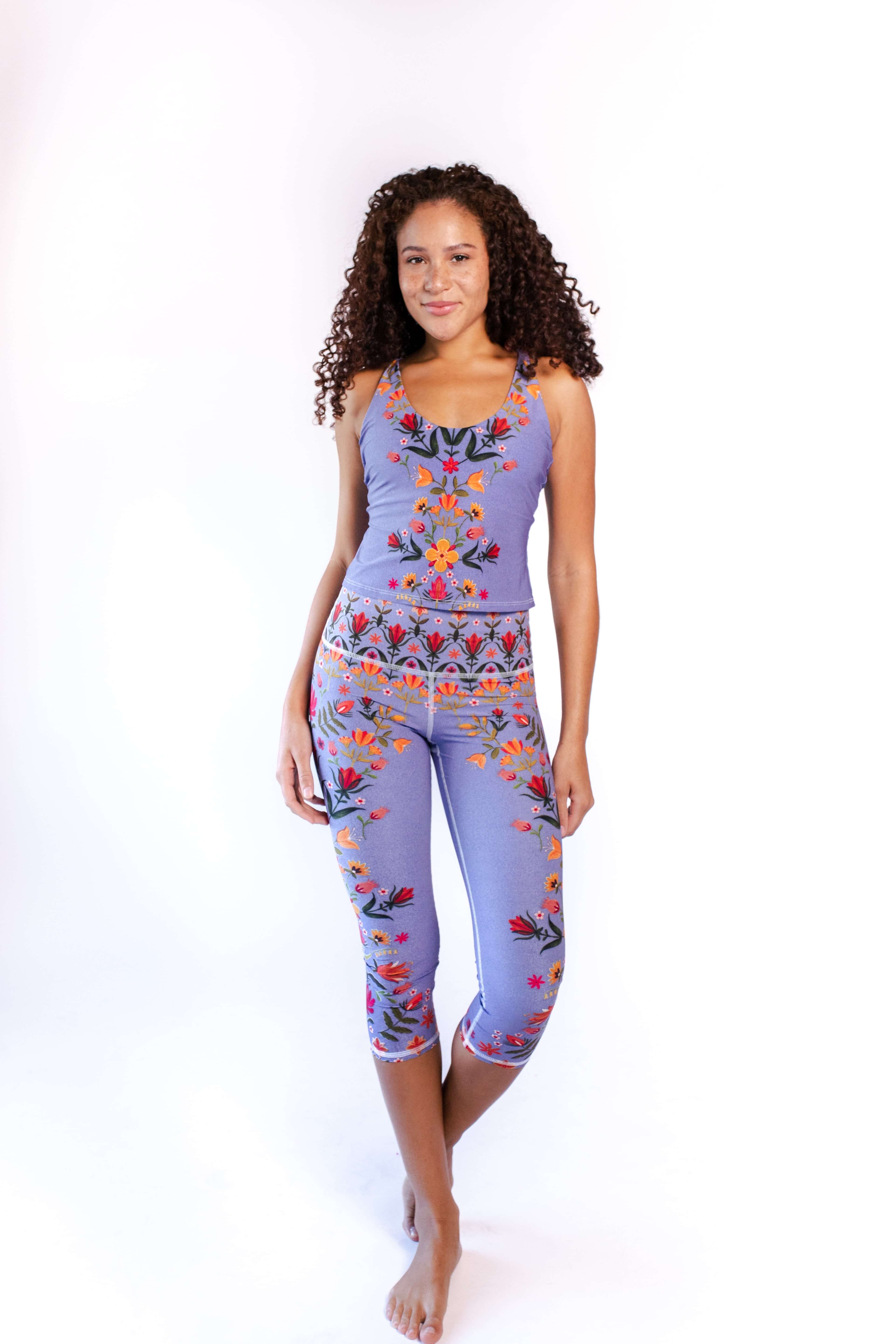 Capri Legging - Lavender Love image number 0.0