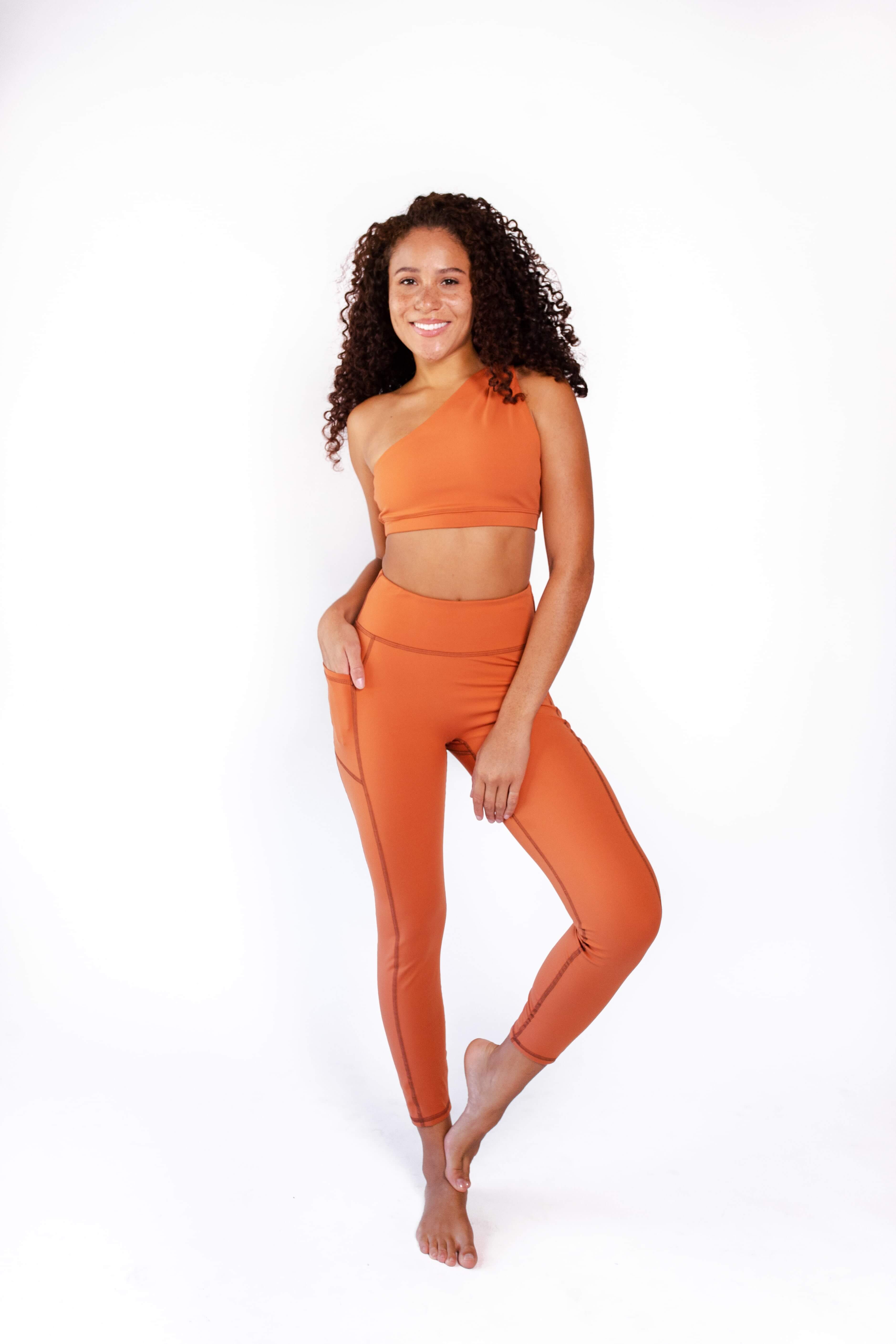 Nonstop Legging - Burnt Orange image number 0.0