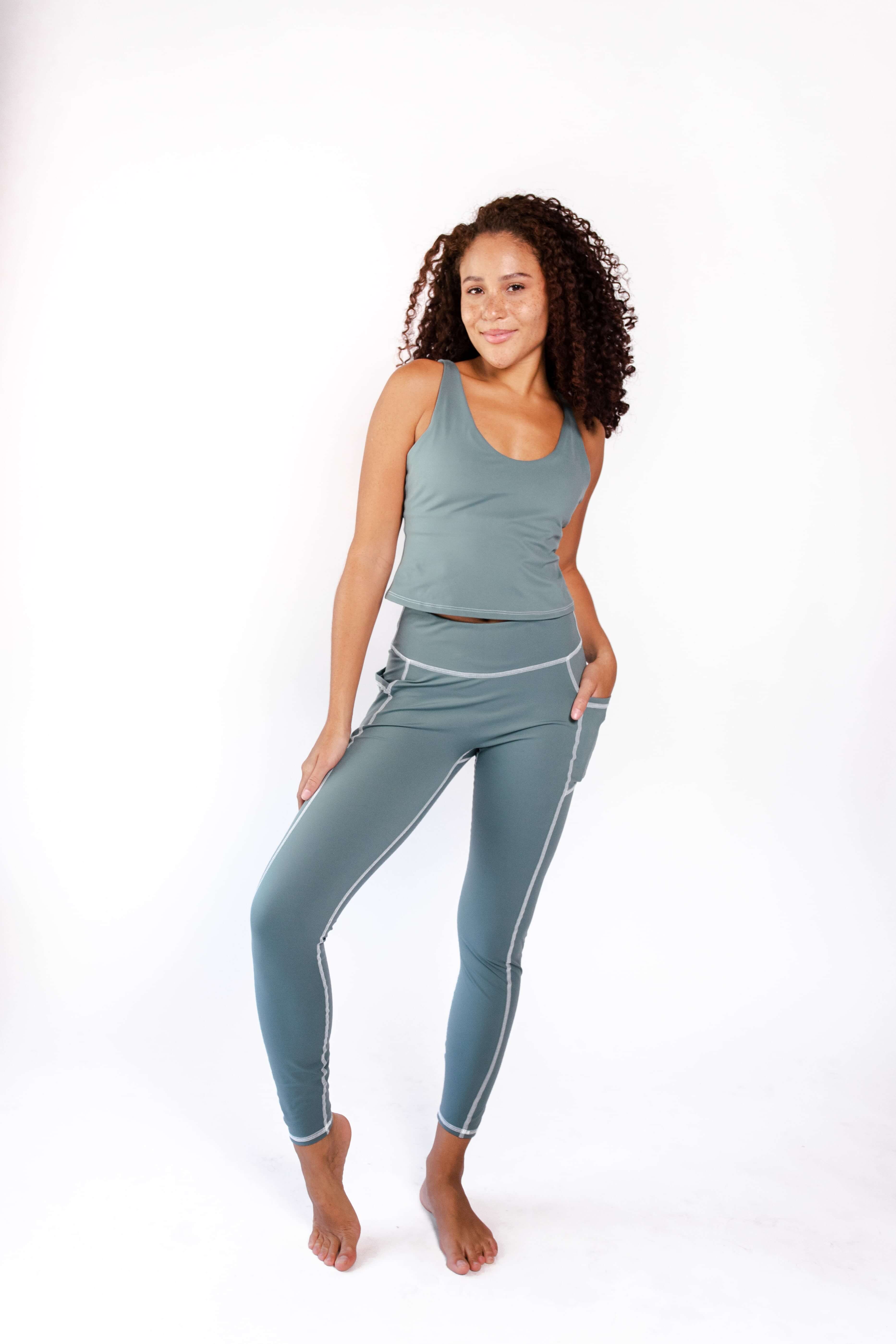Vitality Tank - Sage Green image number 0.0