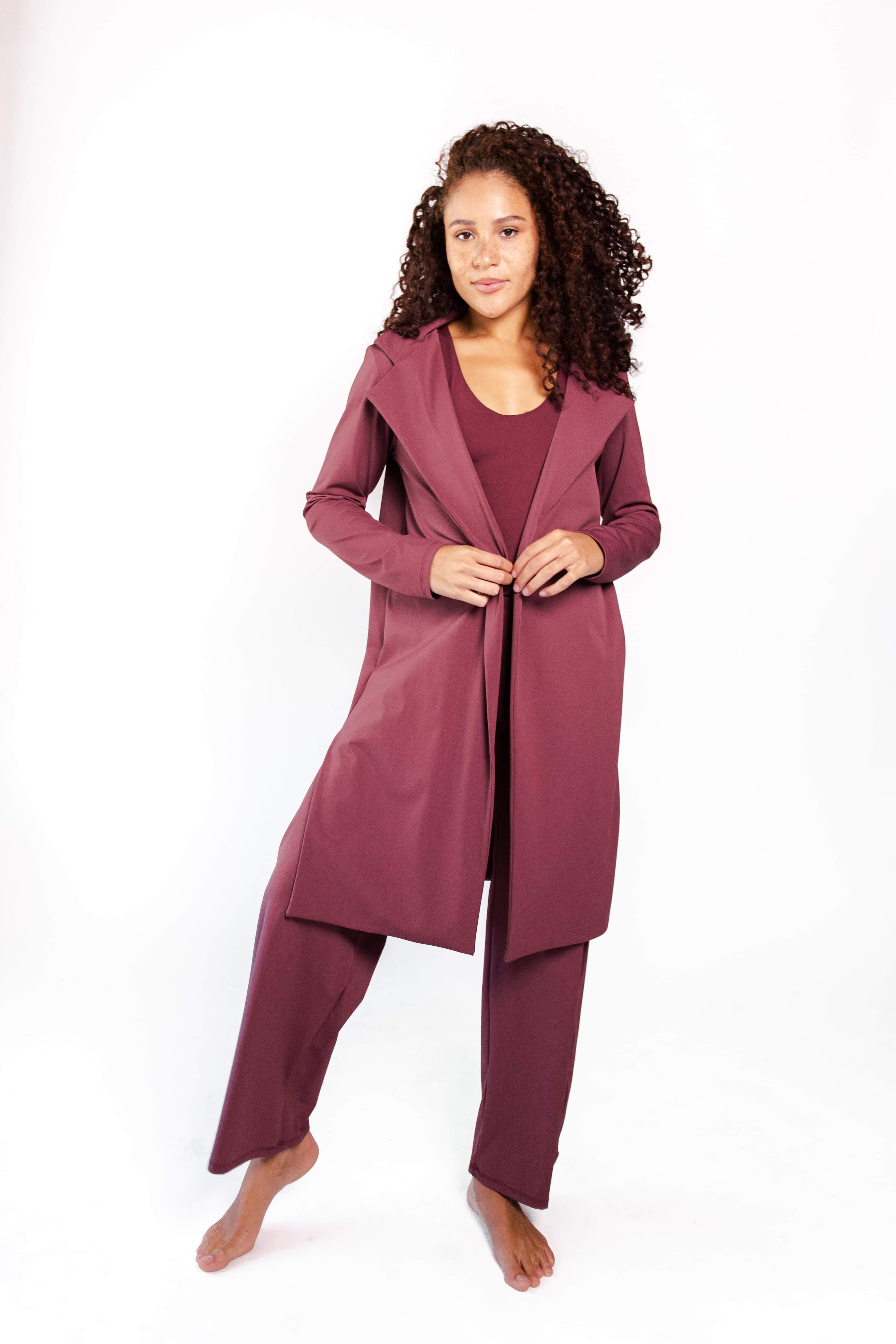 Trinity Blazer - Maroon image number 0.0