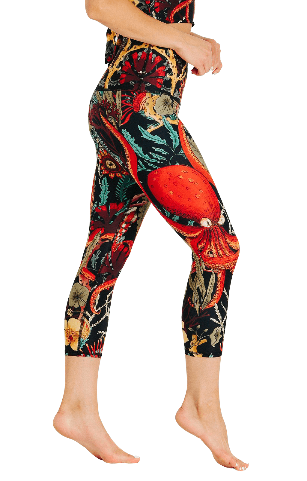 Capri Legging - Coral My Name image number 0.0