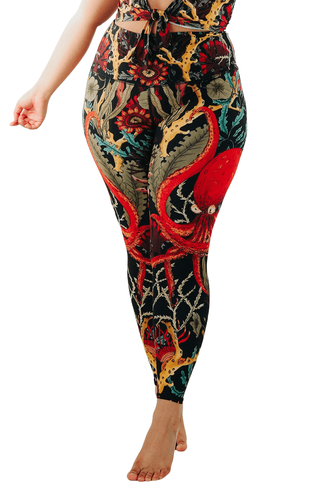 YD Legging - Coral My Name image number 0.0