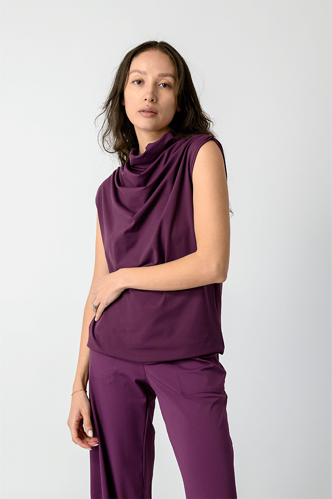 Goddess Tank - Mulberry image number 0.0