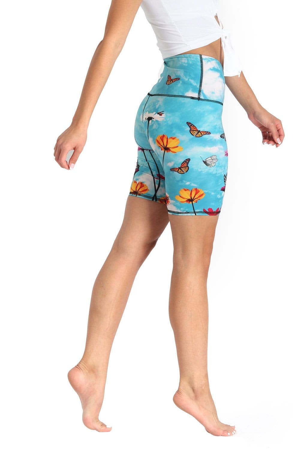Biker Shorts - Flower Bomb image number 0.0