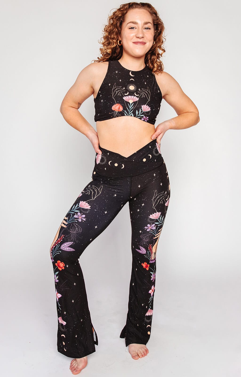 Split 'N Flare Pant - Celestial Timing image number 3.0