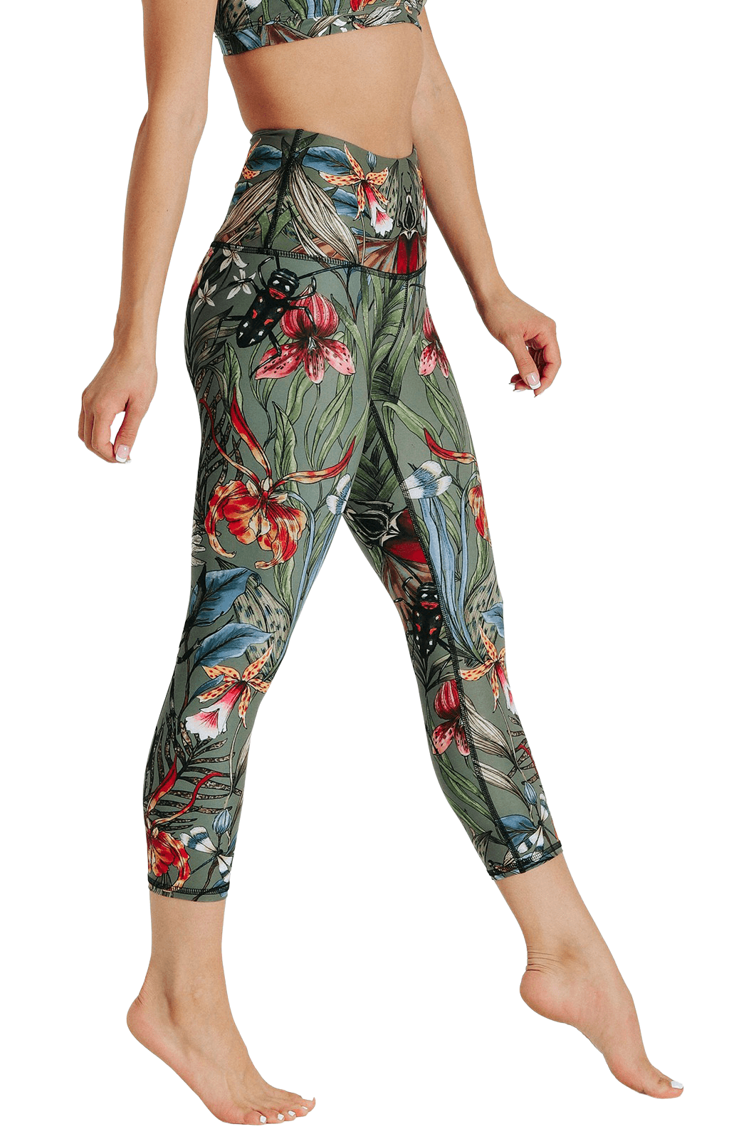 Capri Legging - Green Thumb image number 0.0