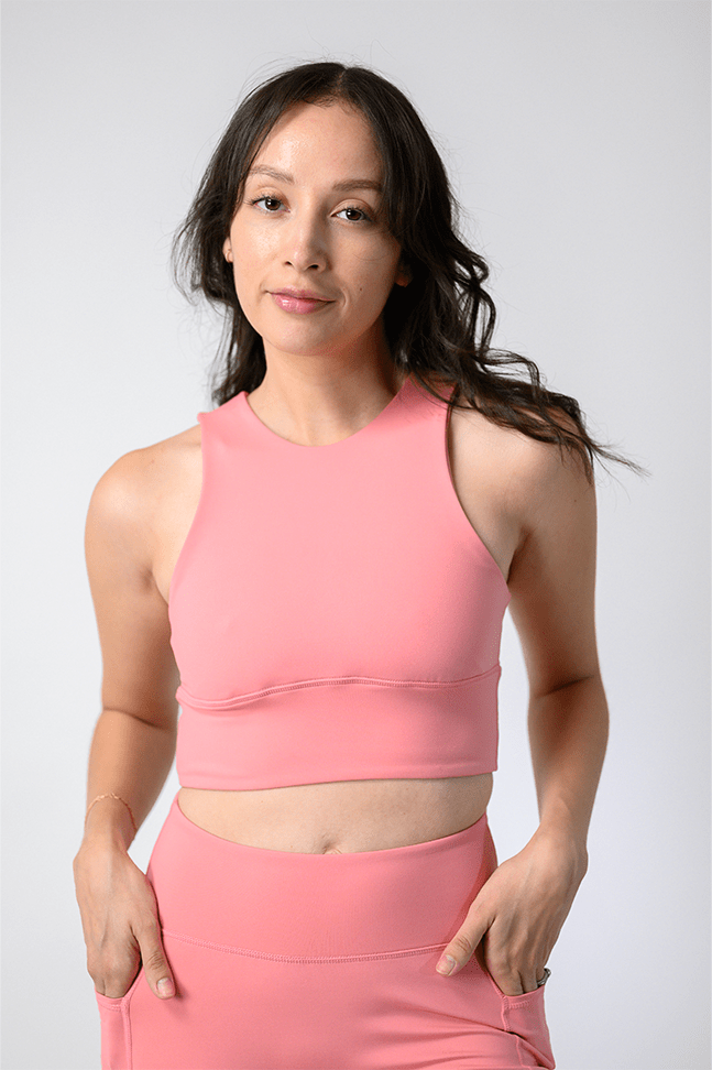 Free Range Sports Bra - Sea Salt image number 0.0