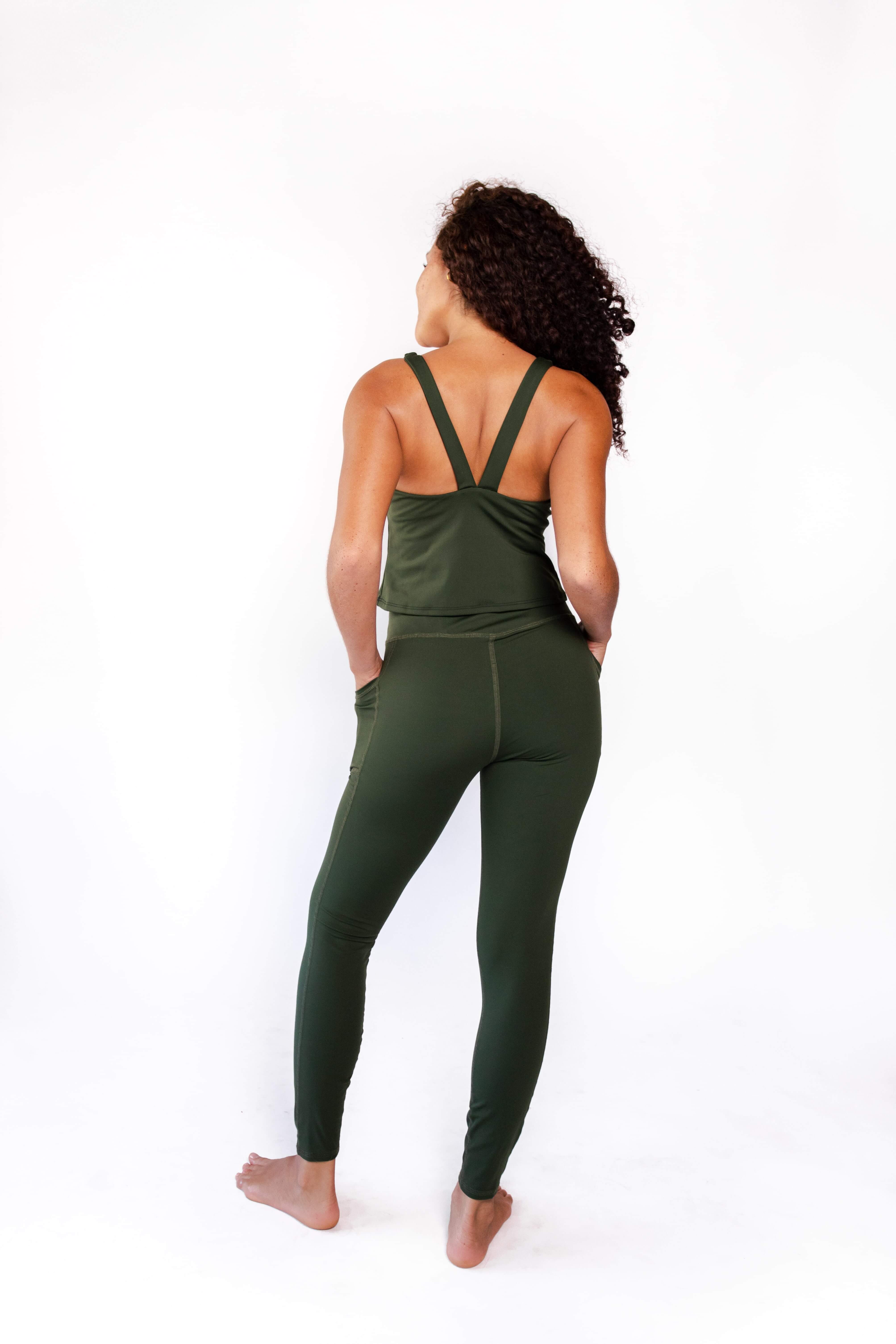 Nonstop Legging - Forest Green image number 4.0