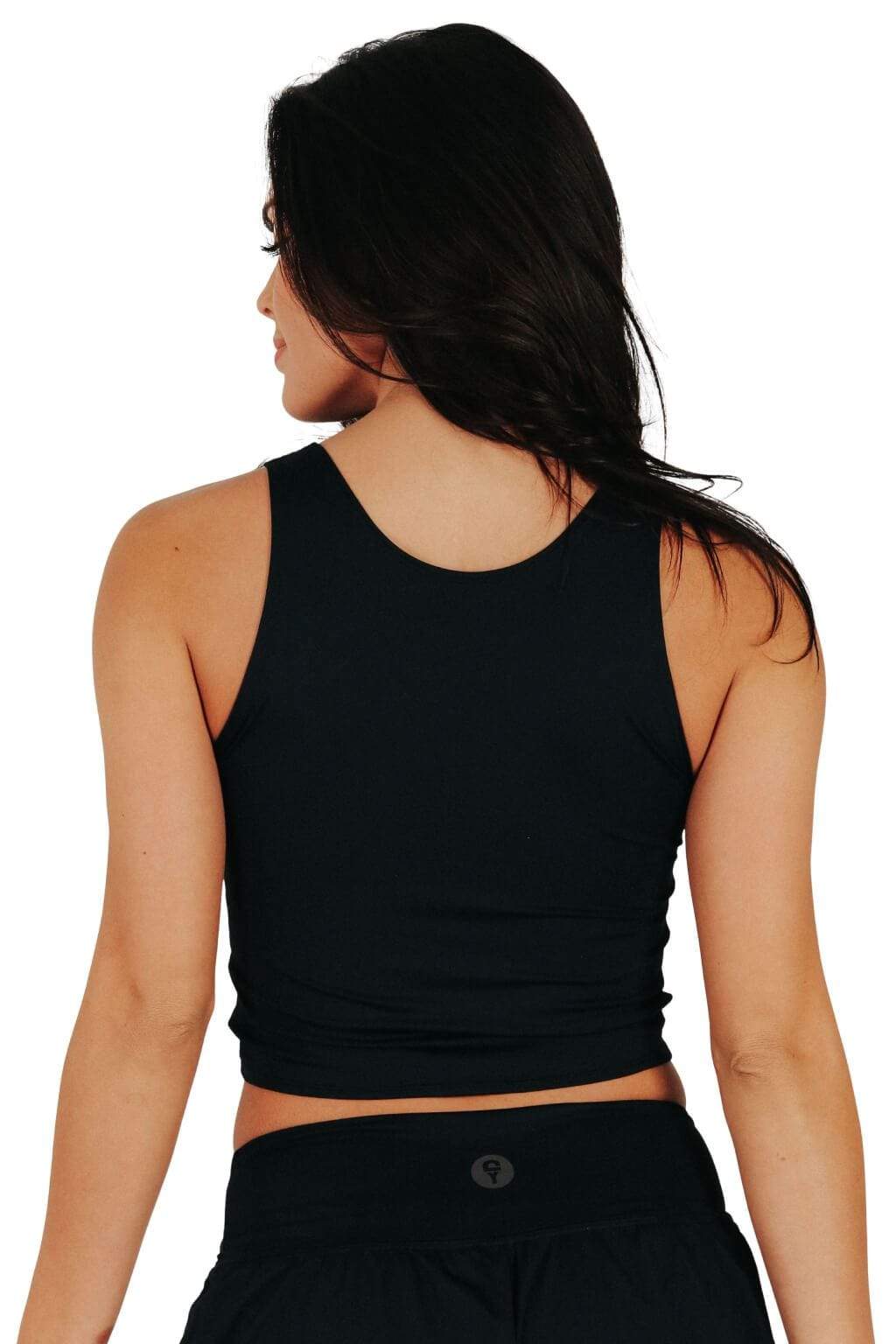 Ready or Knot Tank - Jet Black image number 3.0