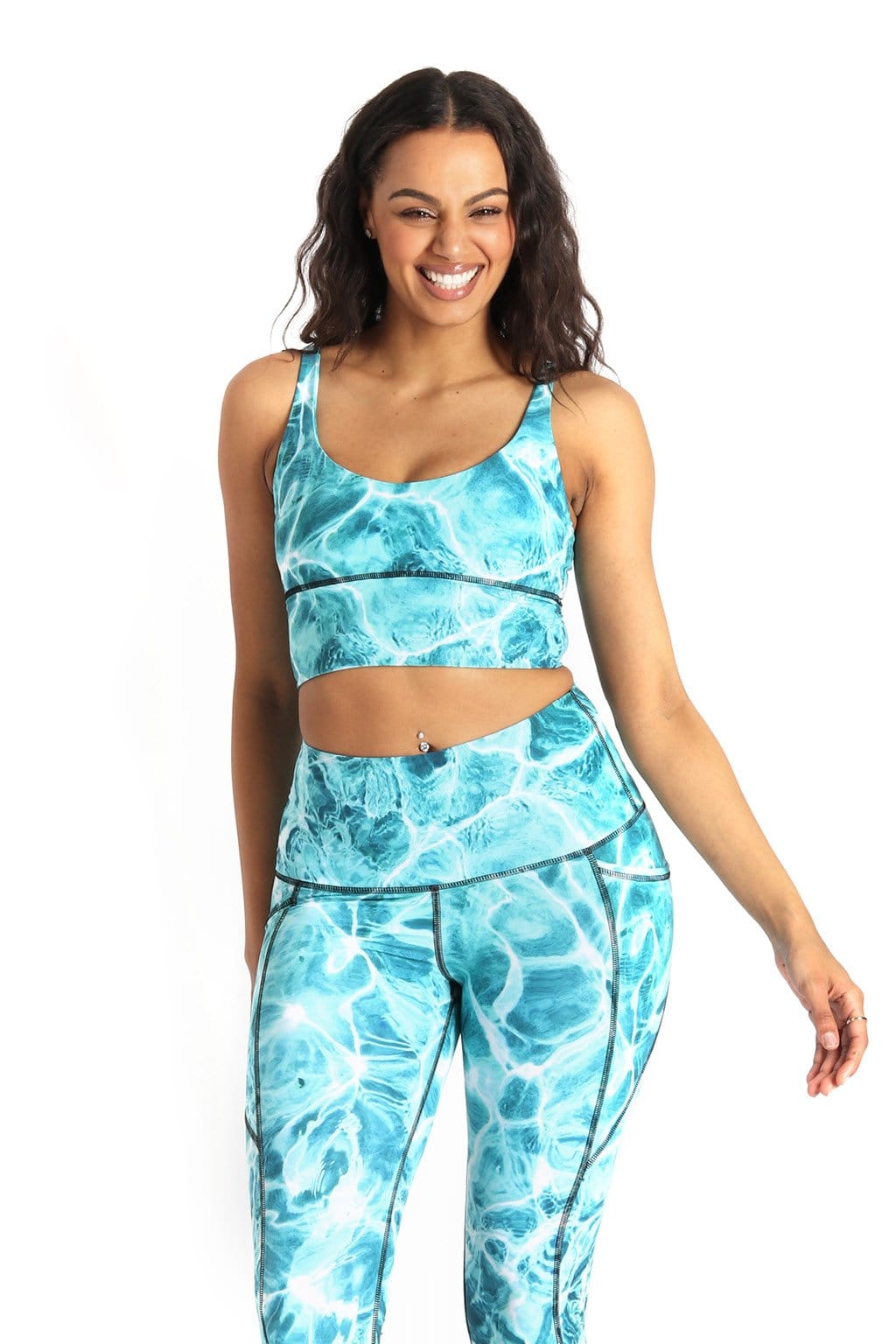 Limitless Sports Bra - Pool Party image number 0.0